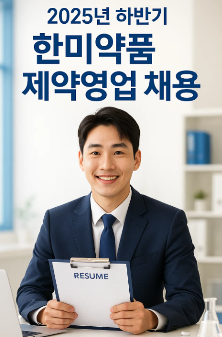 2025년 하반기 한미약품 제약영업 채용
