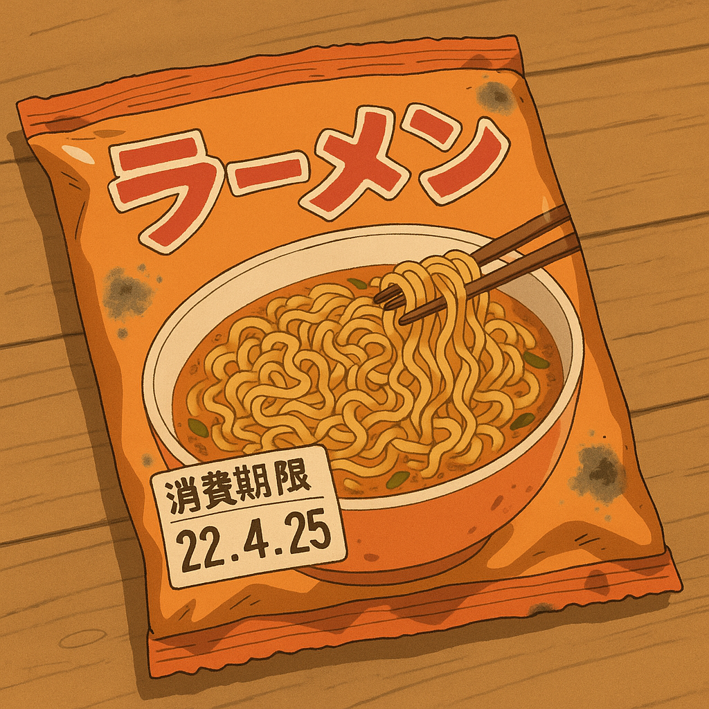 유통기한 지난 라면