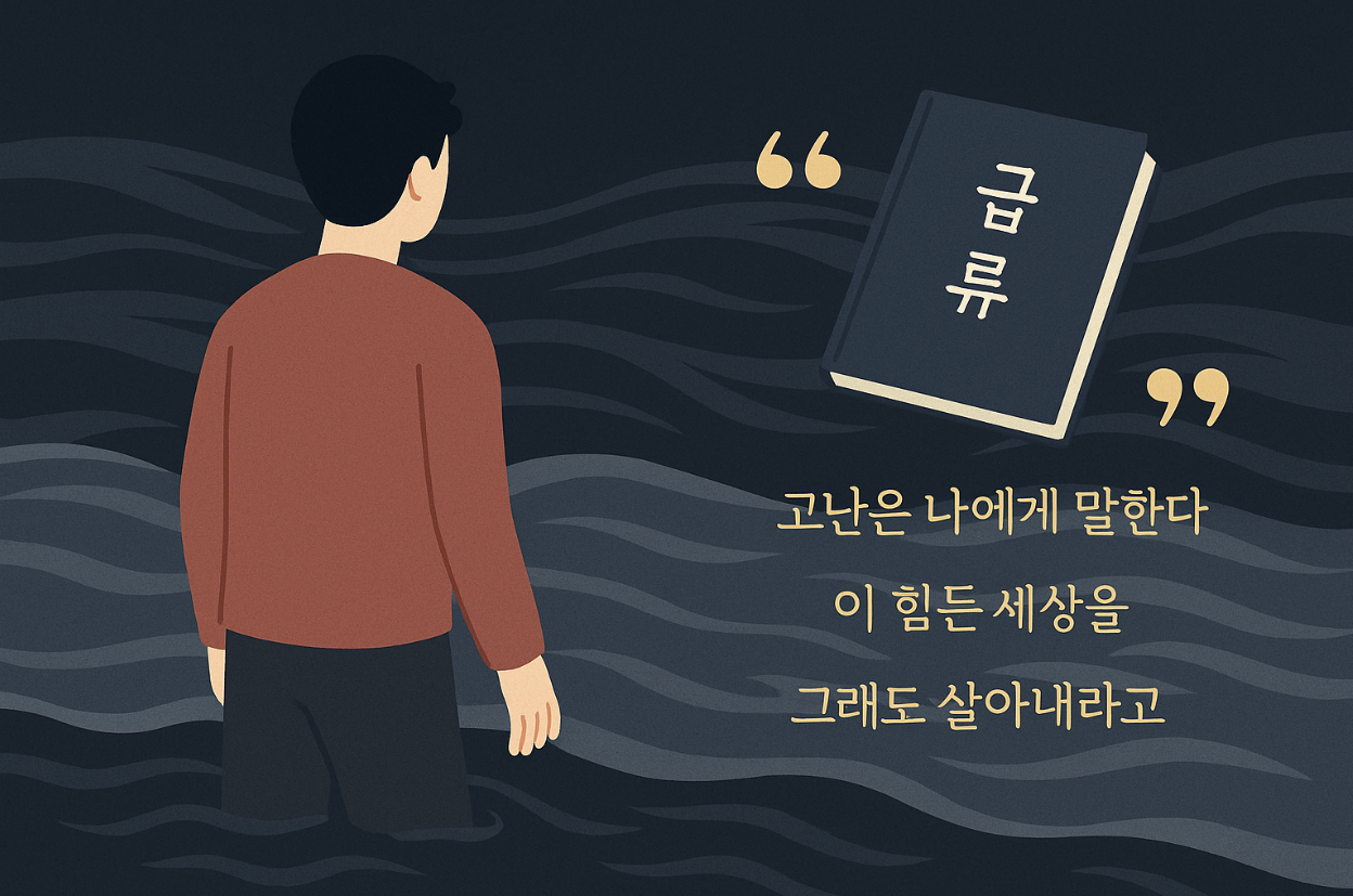 급류, 급류 명대사, 정대건, 소설 급류 줄거리, 성장소설, 인생명대사, 책 추천, 감성소설, 청춘소설, 위로받는 문장