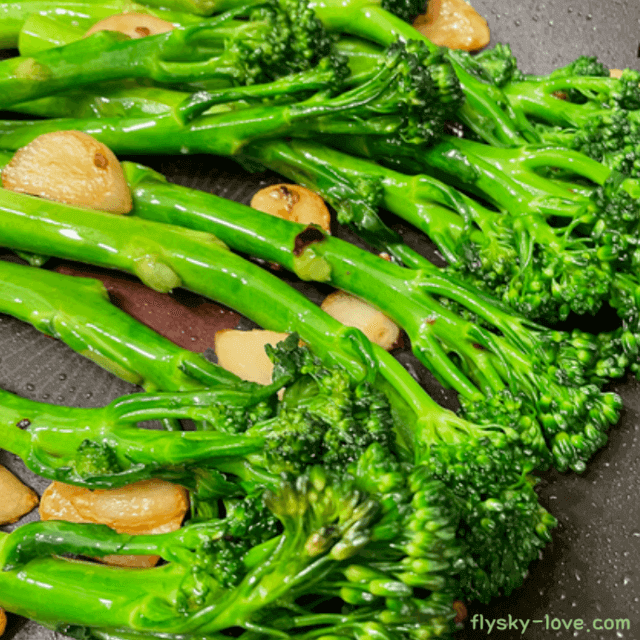 베이비 브로콜리, 브로콜리니 마늘 구이