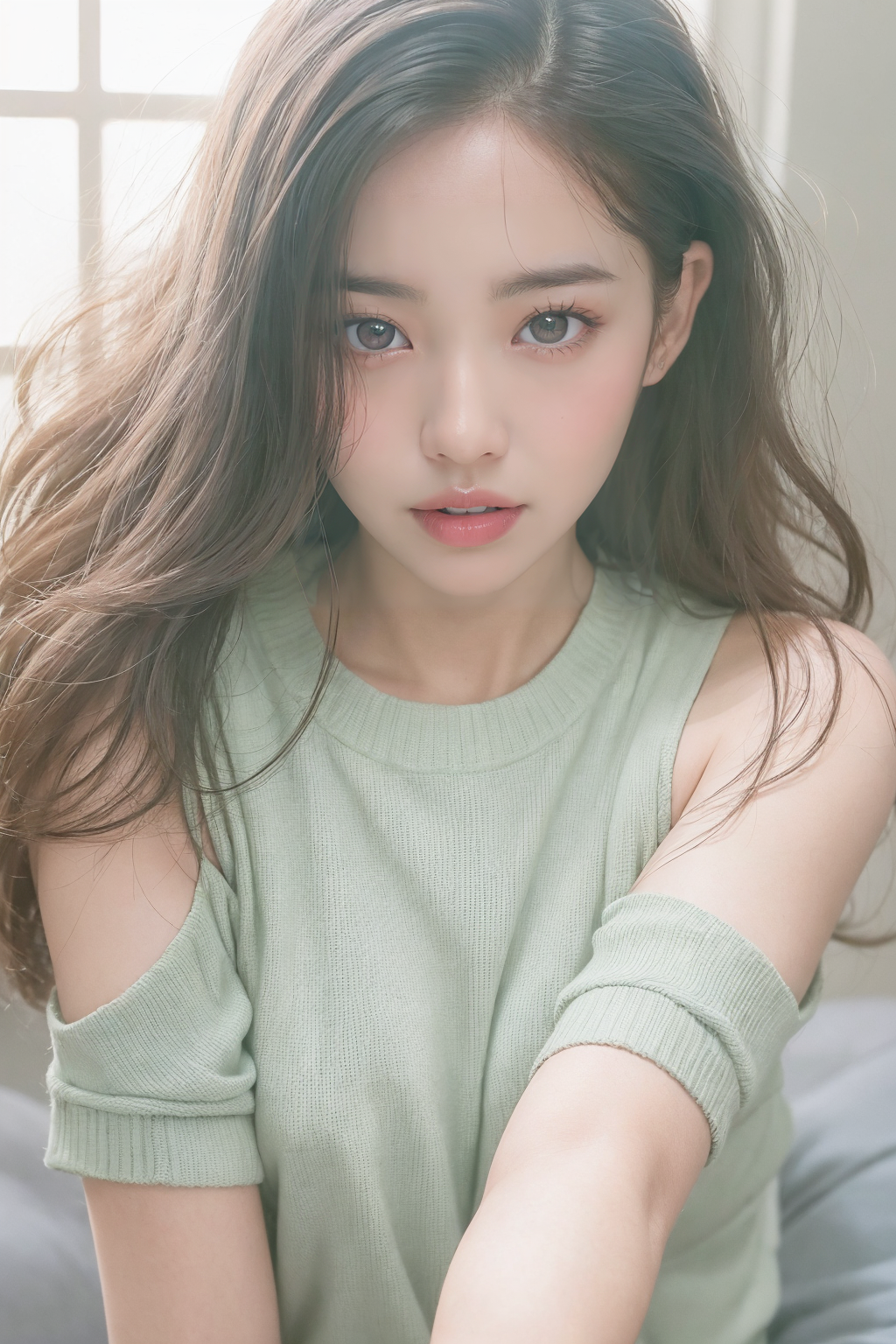 AI 실사 - 광고 모델