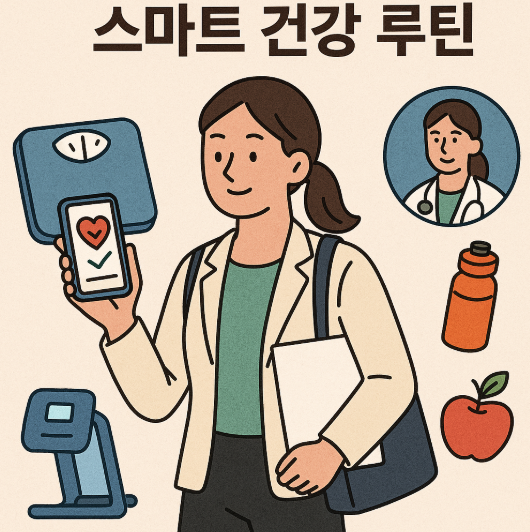 워킹맘을 위한 스마트 건강 루틴