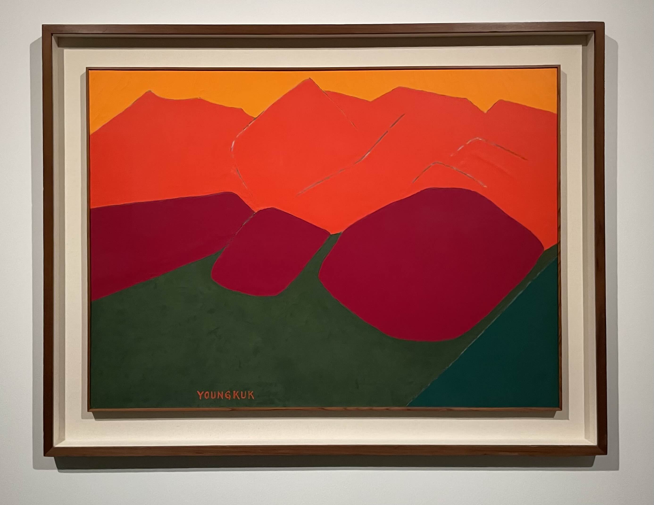 유영국-Work (1988, 캔버스에 유채)