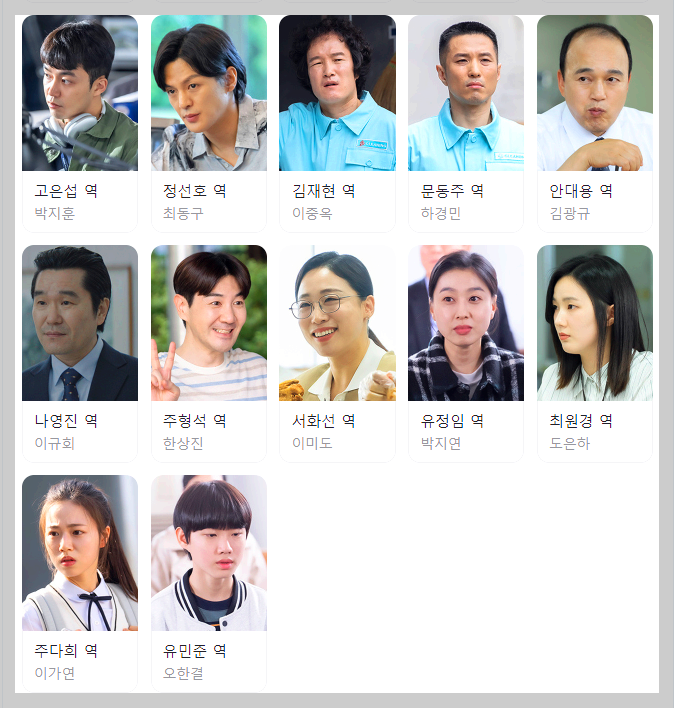 지옥에서 온 판사 출연진