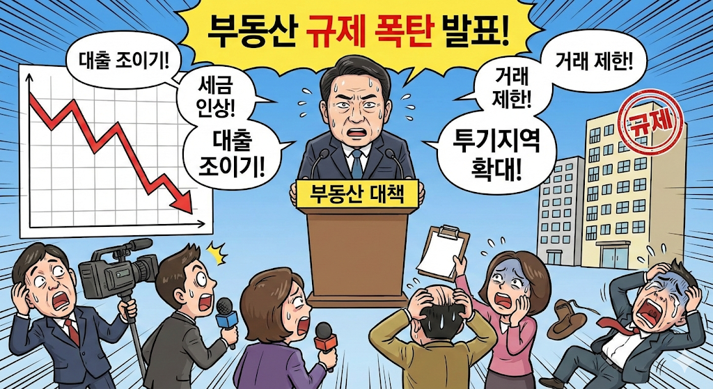 부동산 규제발표 이미지
