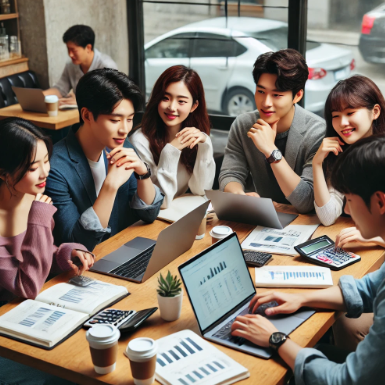 돈 관리하는 청년들