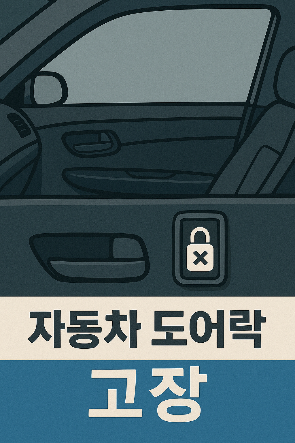 자동차 도어락 고장? 이 5단계로 쉽게 해결하세요! 🔧