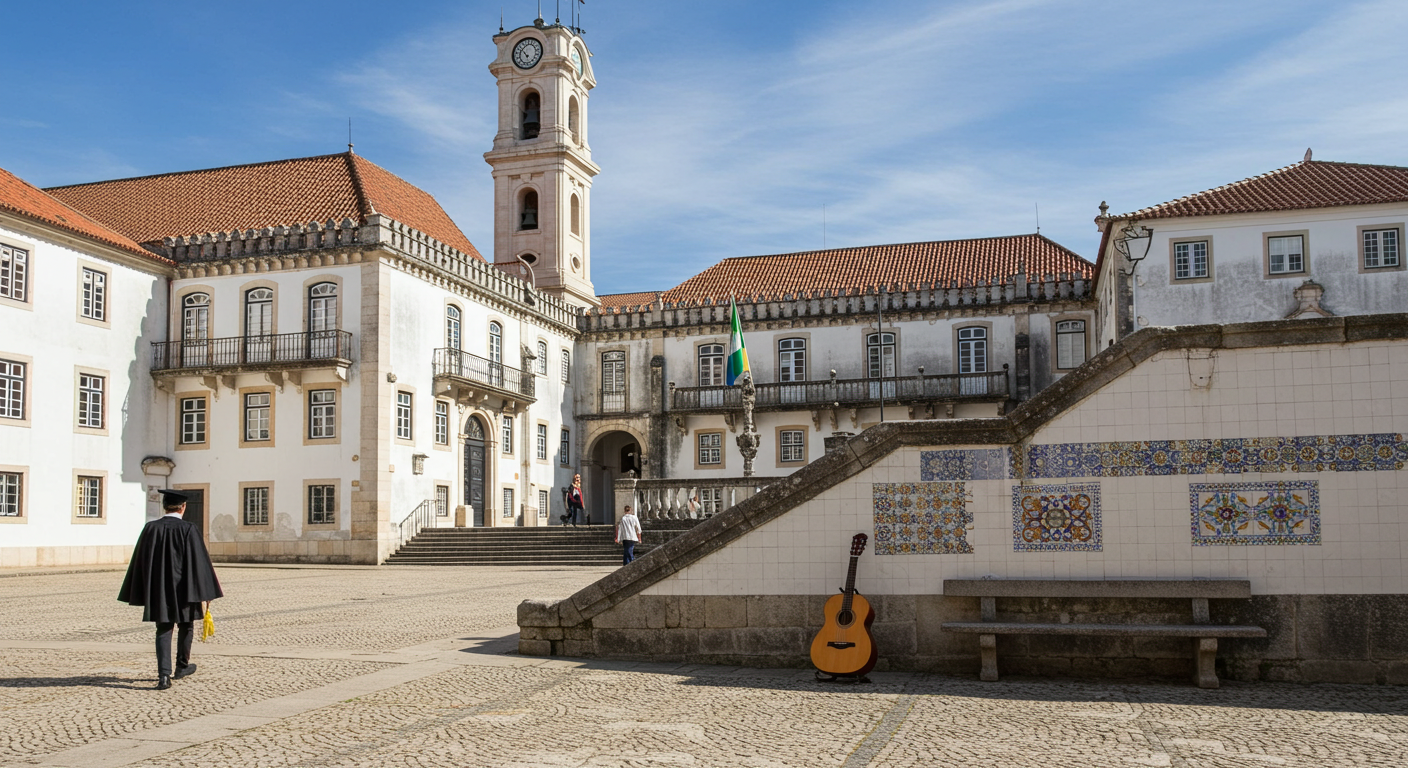 코임브라 대학 본관 이미지