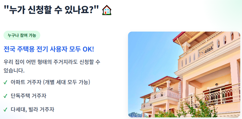 주택용 에너지 캐시백
