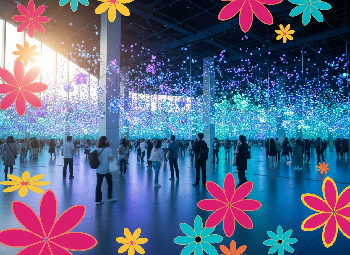 2026 도쿄 팀랩 보더리스 티켓 예약 위치 