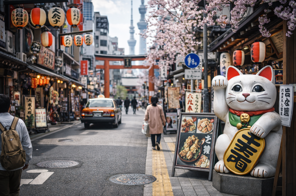 일본 여행가면 한국이랑 가장 다르게 느껴지는 점