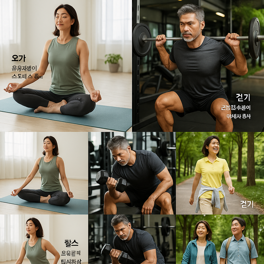 요가 헐스 걷기