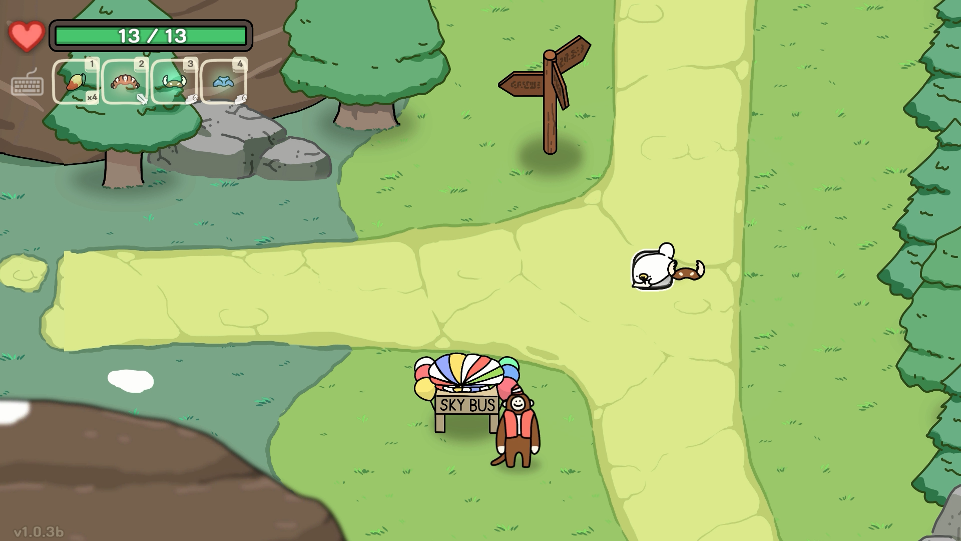 오구와 비밀의숲 공략