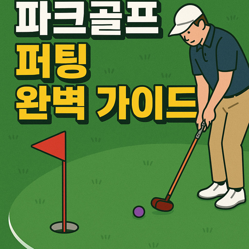 파크골프 퍼팅 완벽 가이드 이미지