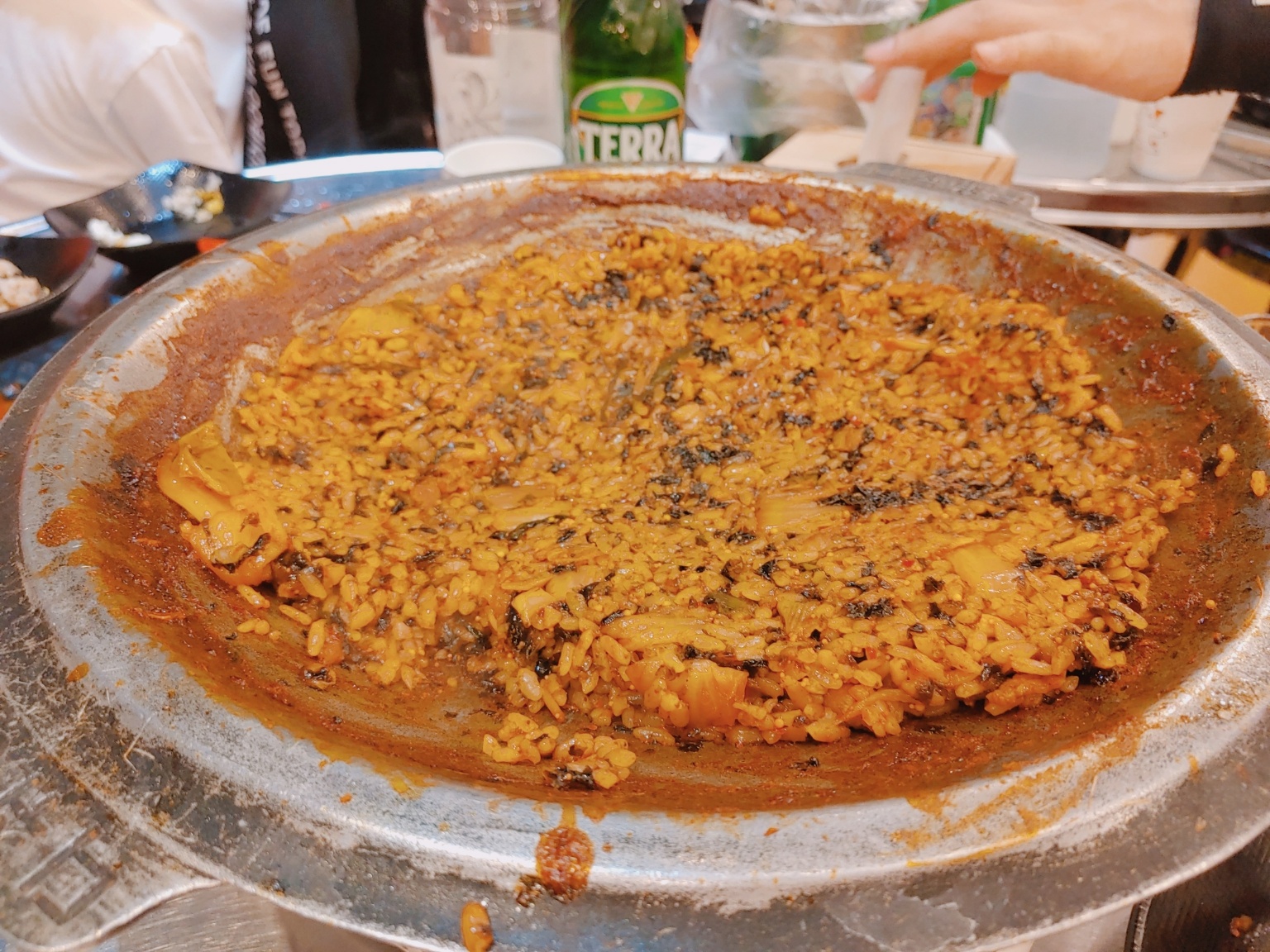 낭만포차99 둘문어해물 삼합 볶음밥