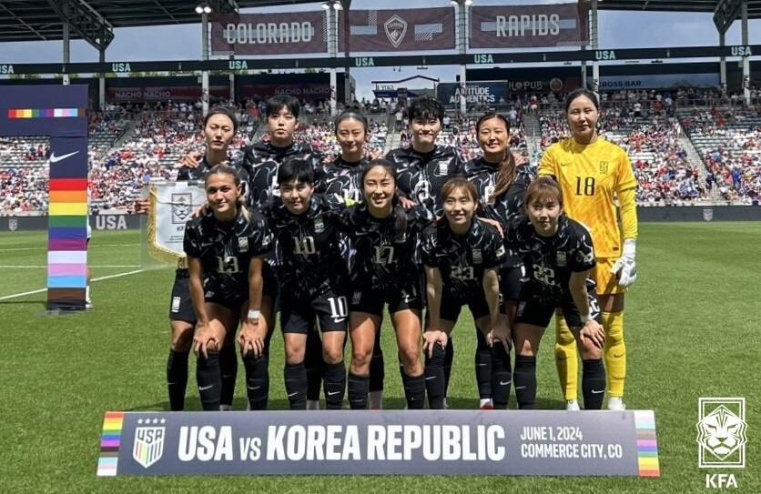 한국 일본 여자 축구 친선경기
