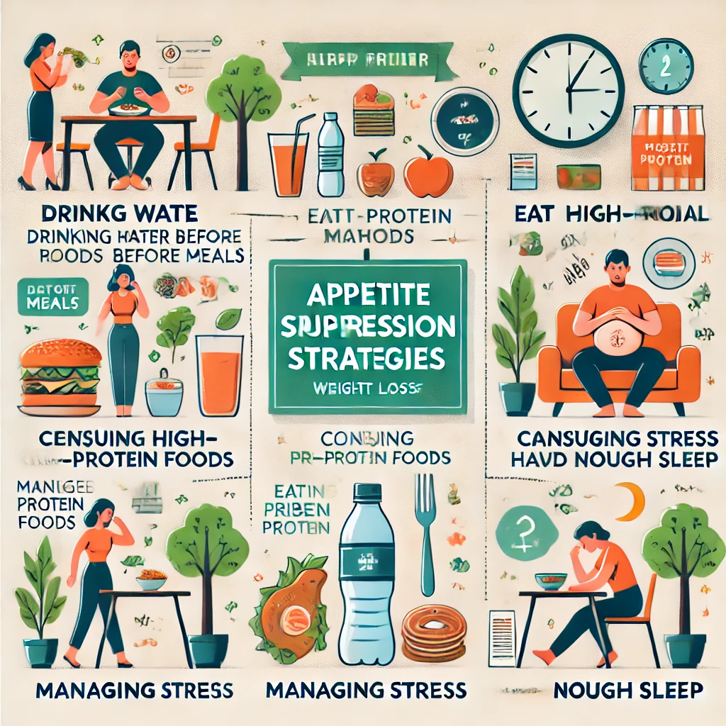 체중 감량을 위한 식욕억제 전략