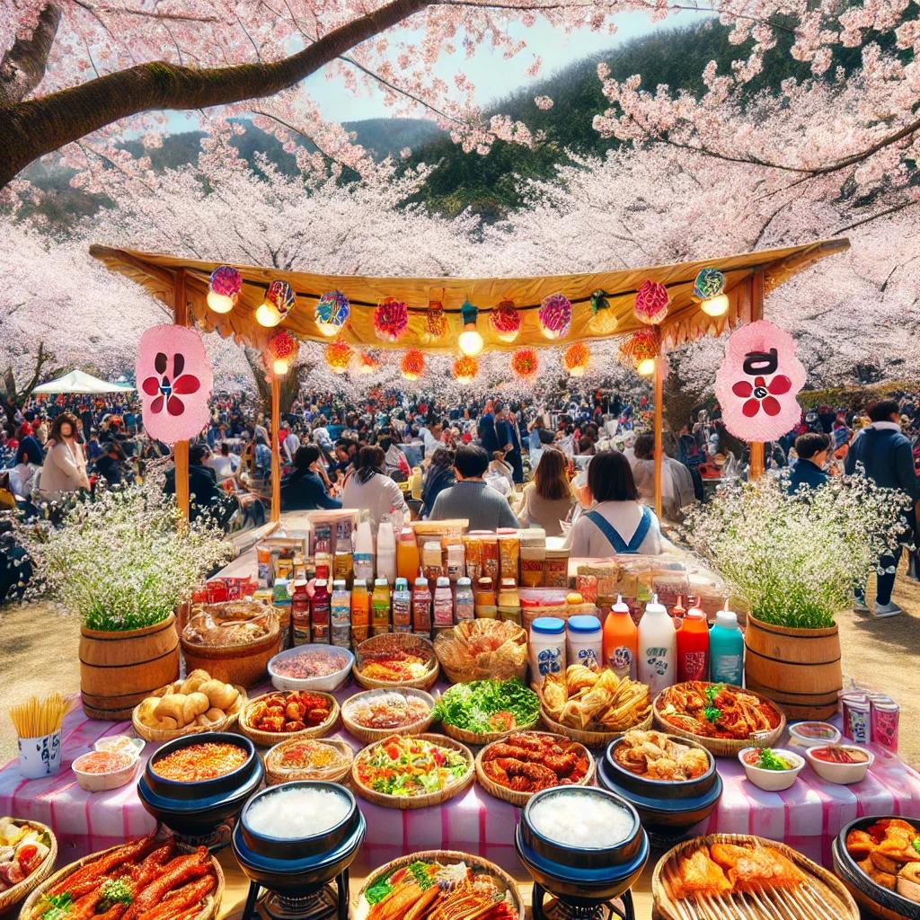 하동 벚꽃축제 먹거리