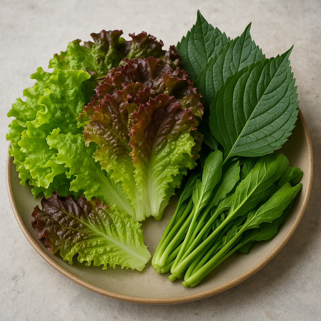 칼로리는 낮고 포만감은 높은 쌈채소