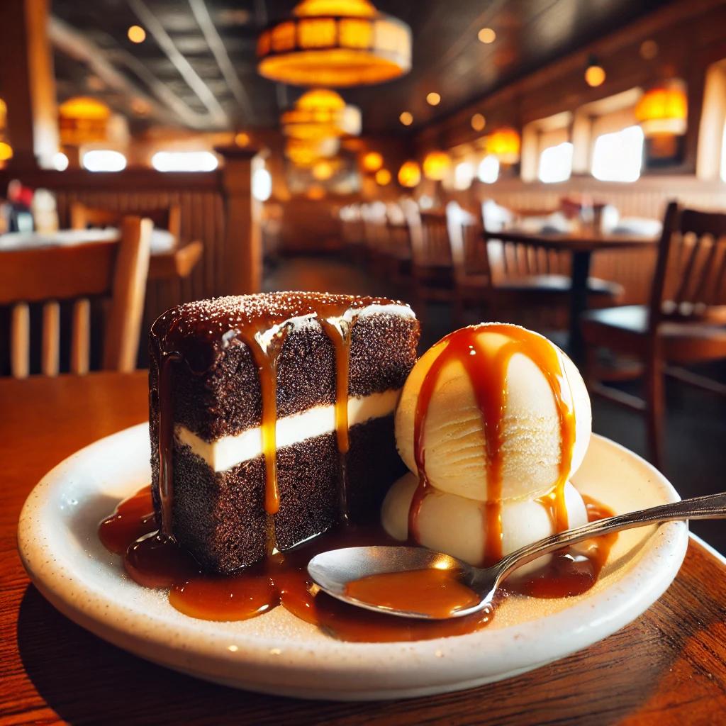 아웃백 런치 후식