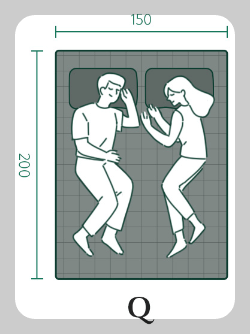 몽제 매트리스 사이즈