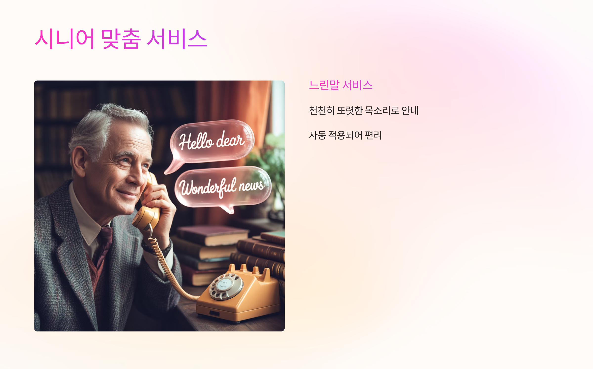 시니어-맞춤서비스