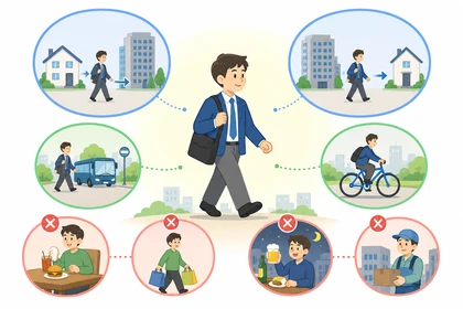 출퇴근 산재 인정 적용 사례 정리3