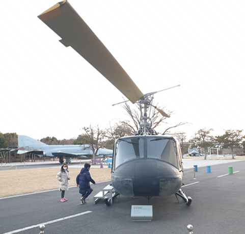 제주항공우주박물관 야외 헬리콥터 제주도 한달살기 4인가족