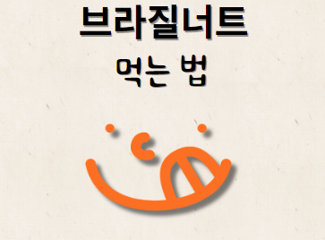 브라질너트 먹는 법