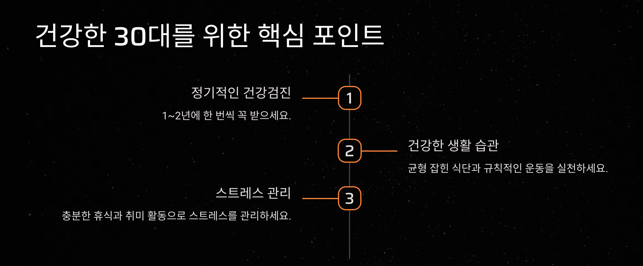 30대라면 필수! 건강검진으로 미리 지키는 내 몸