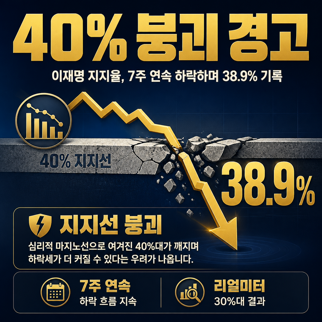 40% 붕괴 경고