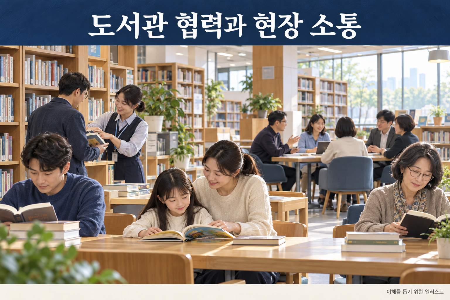 국가도서관위원회, 경기도서관에서 현장 소통