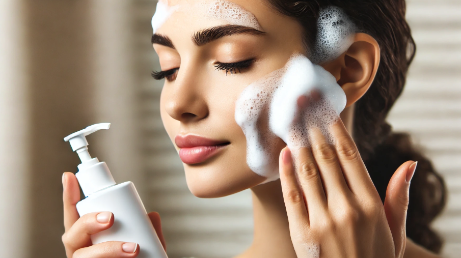 올바른 세안법과 효과적인 관리 방법 사진