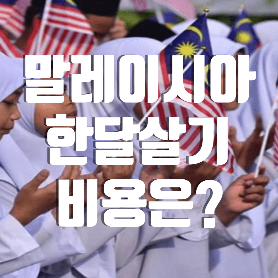 말레이시아한달살기비용