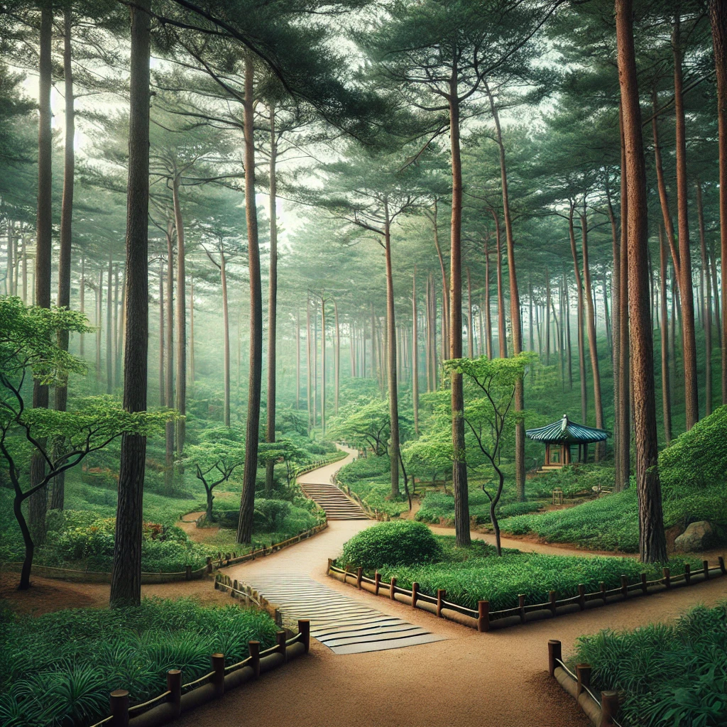 강릉솔향수목원