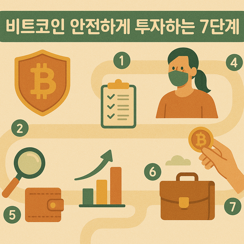 비트코인 안전하게 투자하는 7단계