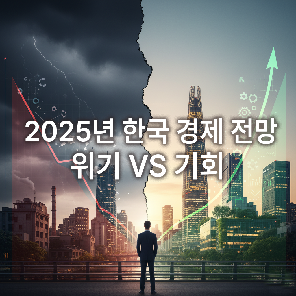 2025년 한국 경제 전망, 위기,기회