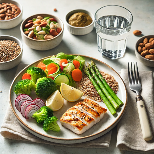 올바른 식사를 위한 균형잡힌 식단