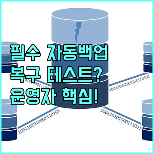 워드프레스 운영자 필수 자동백업과 정..