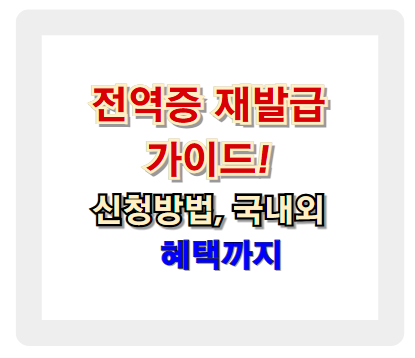 전역증 재발급 가이드! 신청 방법부터 국내외 혜택까지 총정리