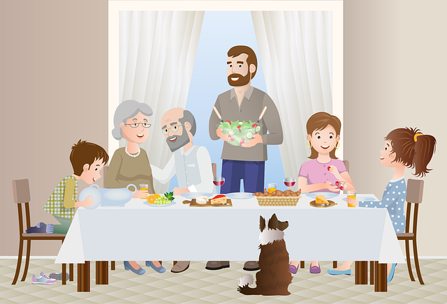가족 여행 시 맛집 관련 사진