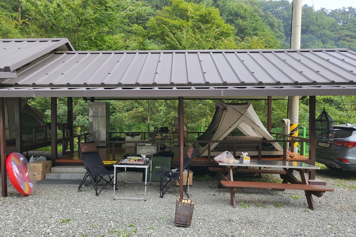 하늘아래첫집-캠핑준비