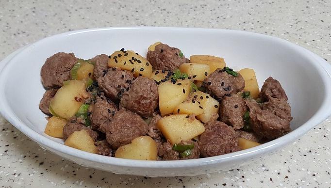 한국의 감자 요리 감자조림