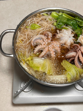 쭈꾸미 샤브샤크 사진