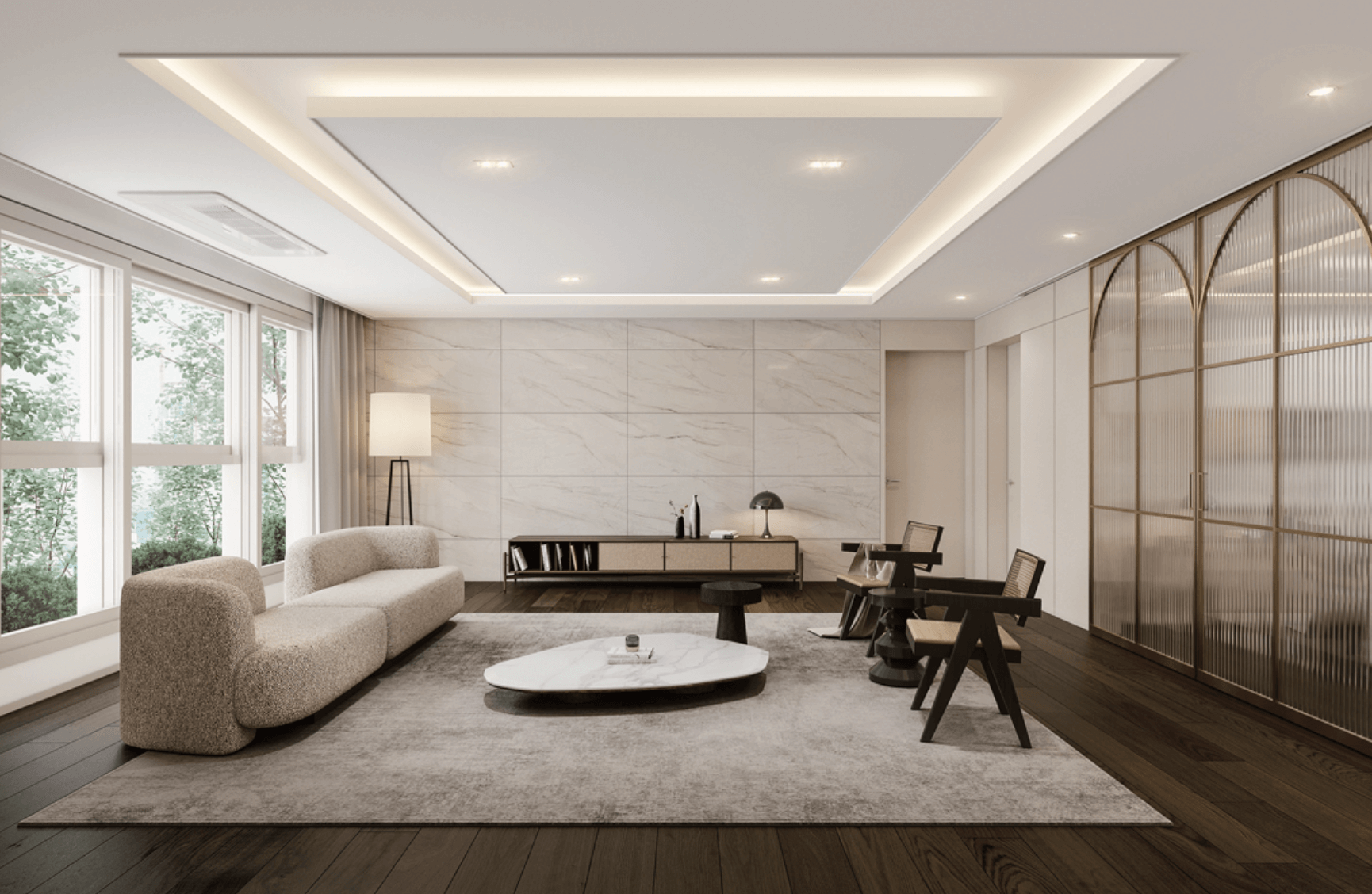 대구 빌리브 헤리티지 거실