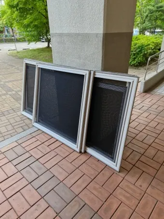 방충망 찌든때 칫솔과 구연산 불림으로 세척하는 법_9