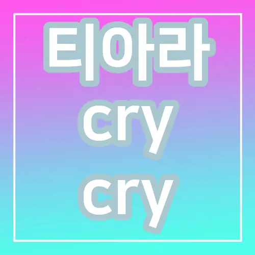 티아라 cry cry