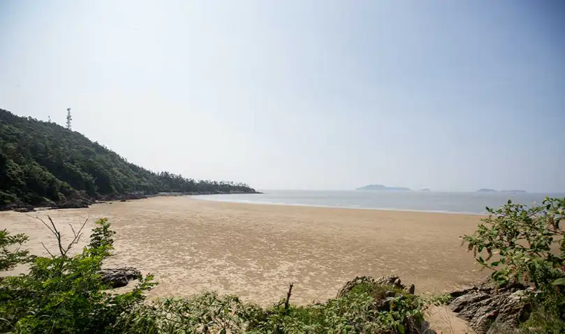 낙월도 해변