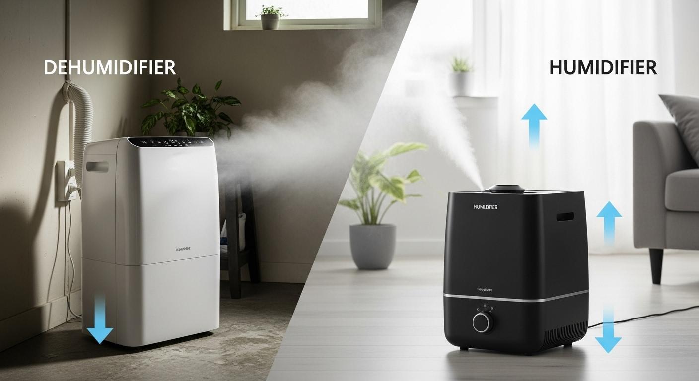 제습기 가습기 차이