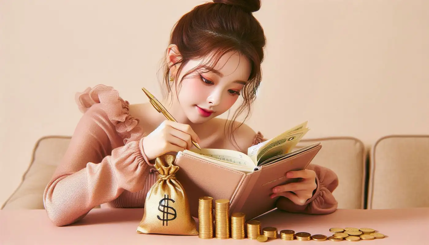 암호화폐-지갑-종류를-알아보고-자산관리하는-여성의-모습